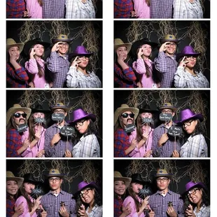 These are business photos A Vintage Photobooth posted. I don't know these people, I swear haha ;)