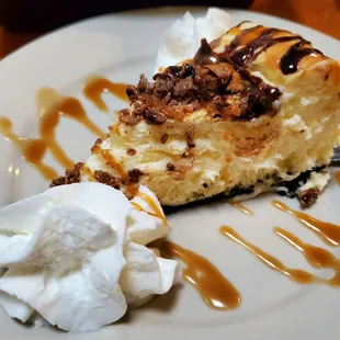 Reese's cheesecake. It's been a while since Shucks offered cheesecake of any kind. I lucked out.