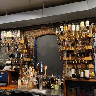 Hanging out... at the bar!