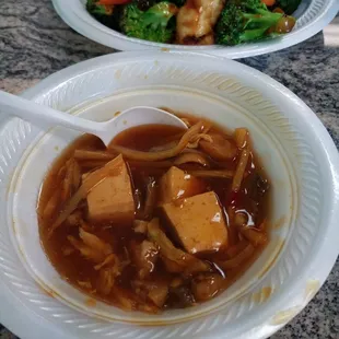 Hot and sour soup, yum
