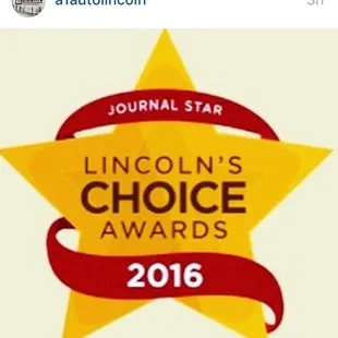 We are humbled to be voted "Top 5 Automotive Shops" in Lincoln, Ne! We are very thankful.