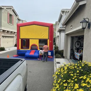 13x23 driveway setup