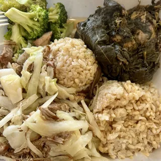 24. Kalua and Lau Lau Combo Plate