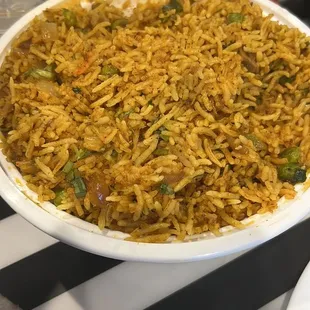 Terrible mutton biryani