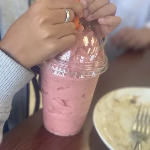Strawberry shake