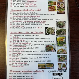 Menu as of 11/27/ 2023 ... 2 of 2