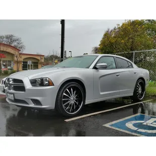 22" d'centi rims on a 2012 dodge charger