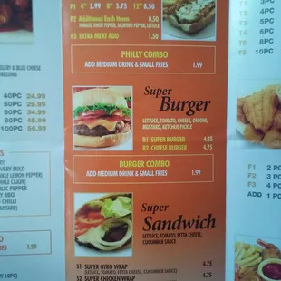 Menu..