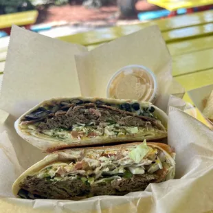 Shredded Beef UFO Baja Style