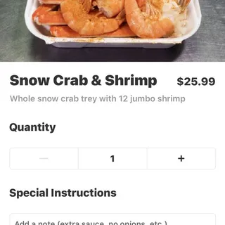 Snow Crab & Shrimp