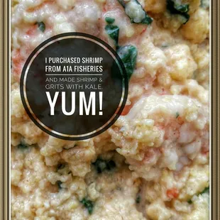 SHRIMP and Grits is on our family menu more often since we found A1A Fisheries!