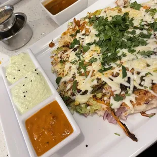 A2B Special Uthappam - I should have sent this back, it was raw in the middle :/ Don't order this on a busy night