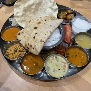 North Indian Thali