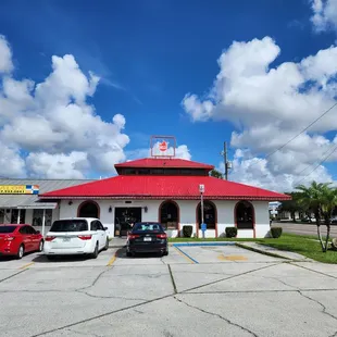 Front of the building after name change