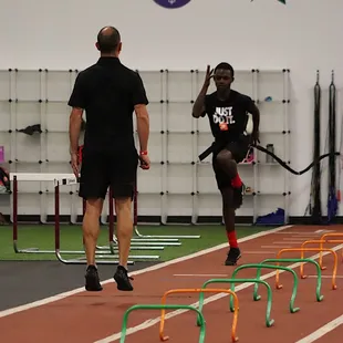 Athletes get coached!