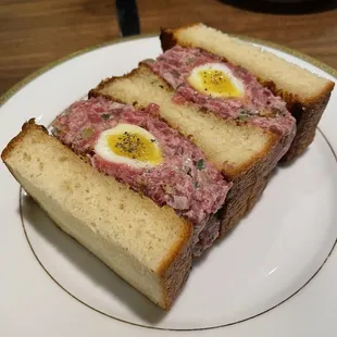 Beef Tartare Sando