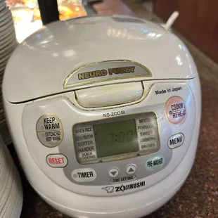 20 year old rice cooker. Admirable, but still old nonetheless