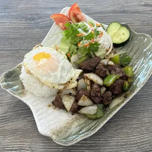 Com Bo Luc Lac - Shaken Beef Rice