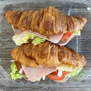 Ham Croissants, 2 days in advance for big orders