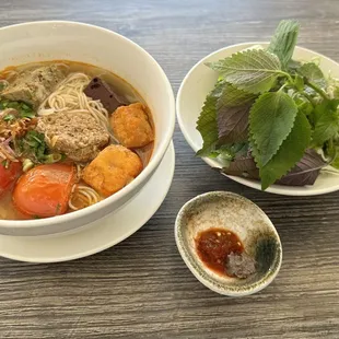 Bun Rieu - Pork Crab Noodle