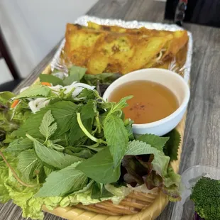 Banh Xeo - it was really yummy &amp; cheap for $7