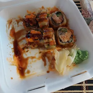 Jalapeño roll tempura