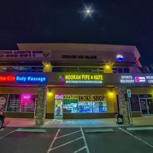 Front of the shop