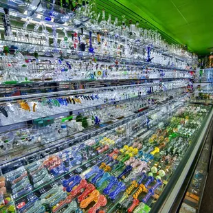 Fully stoked glass pipes