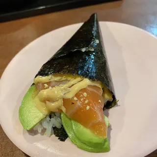 Spicy Salmon Hand Roll