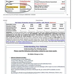 They don't respect their contract. It say up to 7 business days for less than 500 miles .. but when you talk to them, they will tell you 21d