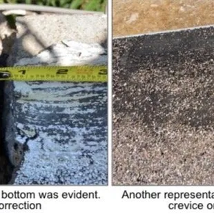 View from the roof - house walls are supposed to be connected!