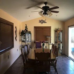 Completed room addition in Garden Plain, Ks.