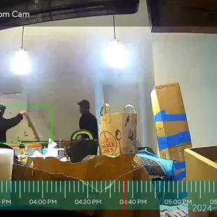 Scandalous movers hiding damage