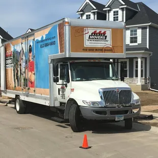 Moving Day! Sit back and relax. At AAA Movers the one thing we deliver is Peace of Mind one box at a time!