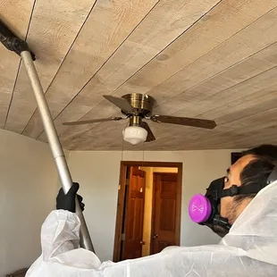 Professional Cleaning for Fine dust containing ACM.  24/7 professional Emergency Services.