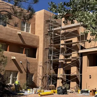 STO Professional Stucco Install.