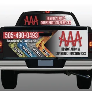 AAA Restoration &amp; Construction Svcs new Fleet.