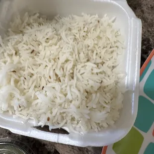 Basmati rice....