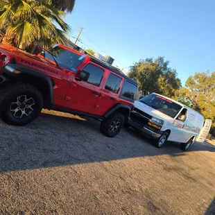 Tint and windshield replacement