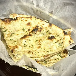 Yum! Love the garlic naan