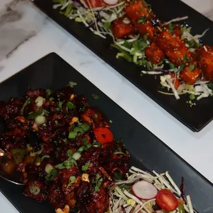 food, chicken wings and fried chicken