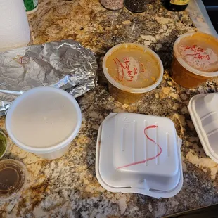 Nicely packaged delivery from doordash