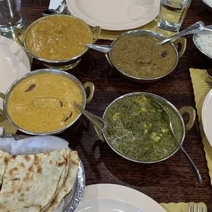 The item on upper  right was not edible... SUPER SALTY ! Everything else was delicious !