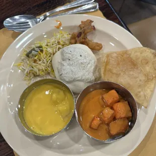 From the Lunch Buffet