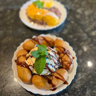 donuts, food, dough desserts