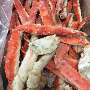 King crab legs