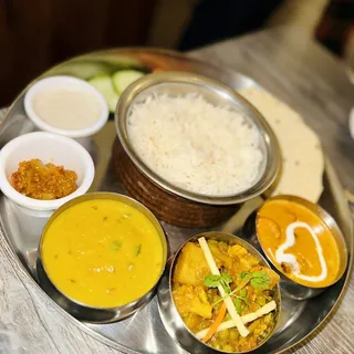Nepali Thali - Chicken