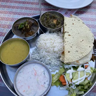 Goat Thali