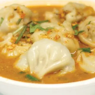 Jhol Momo (Chicken or Vegan or Buffalo)