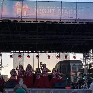 Hawaiian dance at 2022 AAPI Night Market